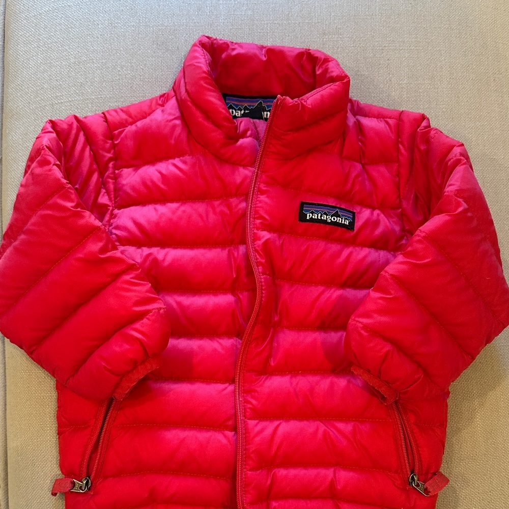 Patagonia Vibrant Red Quilted Jacket